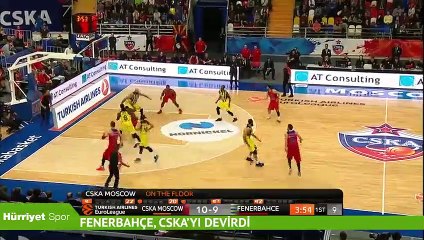 Fenerbahçe, CSKA’yı devirdi