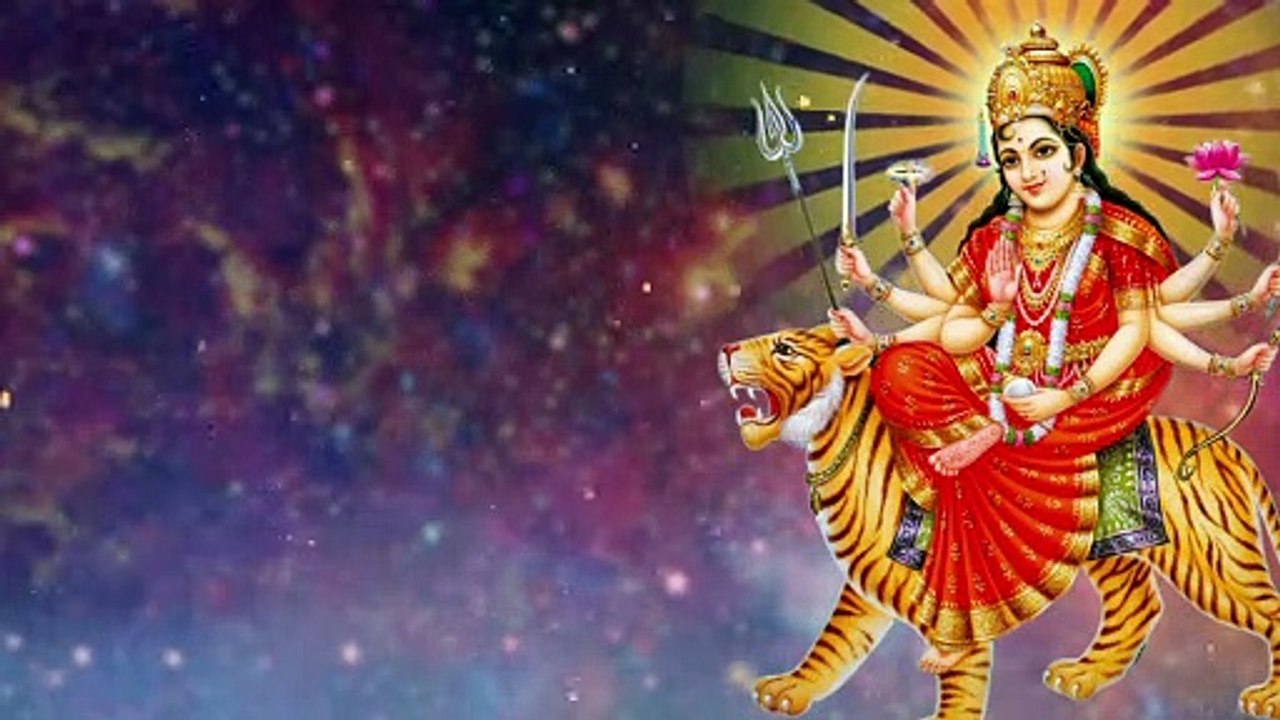 Free Use Video Background | Shera Wali Mata Video | Mata Free stock video |  Bina Copyright Video