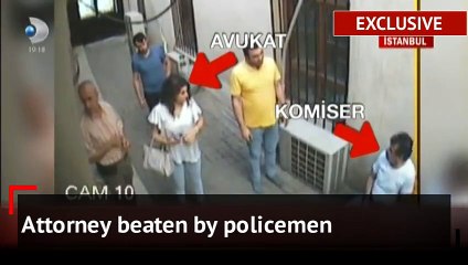 Police commissar suspended for beating, pointing gun at attorney in Istanbul