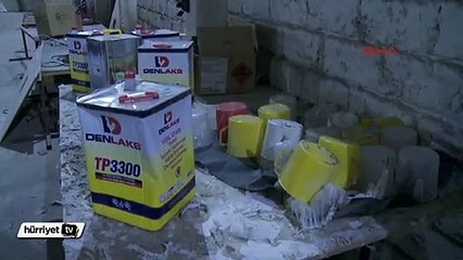 Polisten mülteci botu imalathanelerine baskın