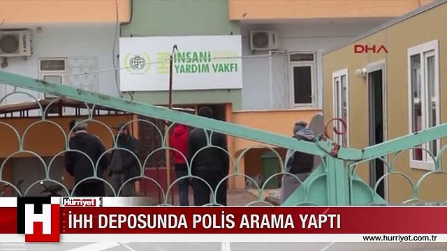 İNSANİ YARDIM VAKFI (İHH)'YA POLİS BASKINI