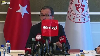 Bakan Kasapoğlu: Liglerin ertelenmesine karar verdik