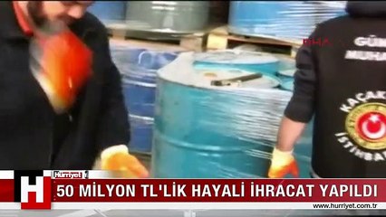 GÜMRÜK MEMURUNUN ŞİFRESİYLE 50 MİLYON TL'LİK HAYALİ İHRACAT