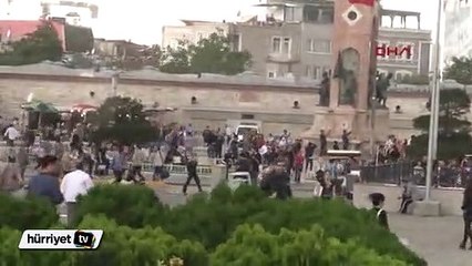 İstanbul'da fırtına böyle başladı