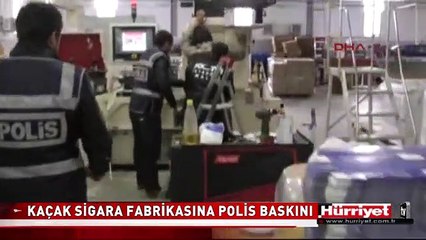 POLİSİN BASKIN ANI KAMERADA