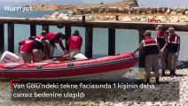 Son dakika haber... Van Gölü'nde batan tekneden 1 ceset daha çıkarıldı