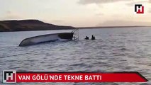 Van Gölü'nde düzensiz göçmenleri taşıyan tekne battı: 7 kişi öldü