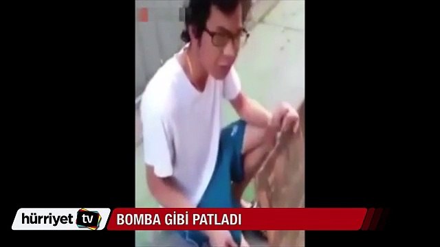 Cep telefonu bataryası bomba gibi patladı