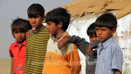 Desert school kids - expecting life beyond this_