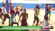 HAKKARİLİ BASKETÇİLERİN HARLEM SHAKE DANSI REKOR KIRDI