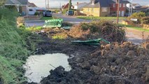 'Water leaks have been flooding roads for weeks'