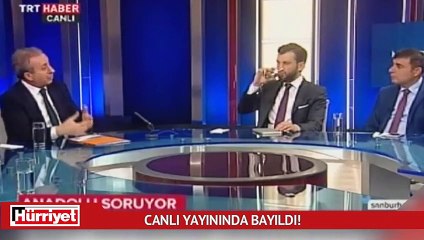 Mehdi Eker'in katıldığı programda korkutan anlar