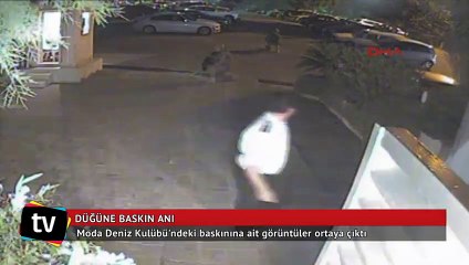 Moda Deniz Kulübü'ndeki düğüne baskın anı