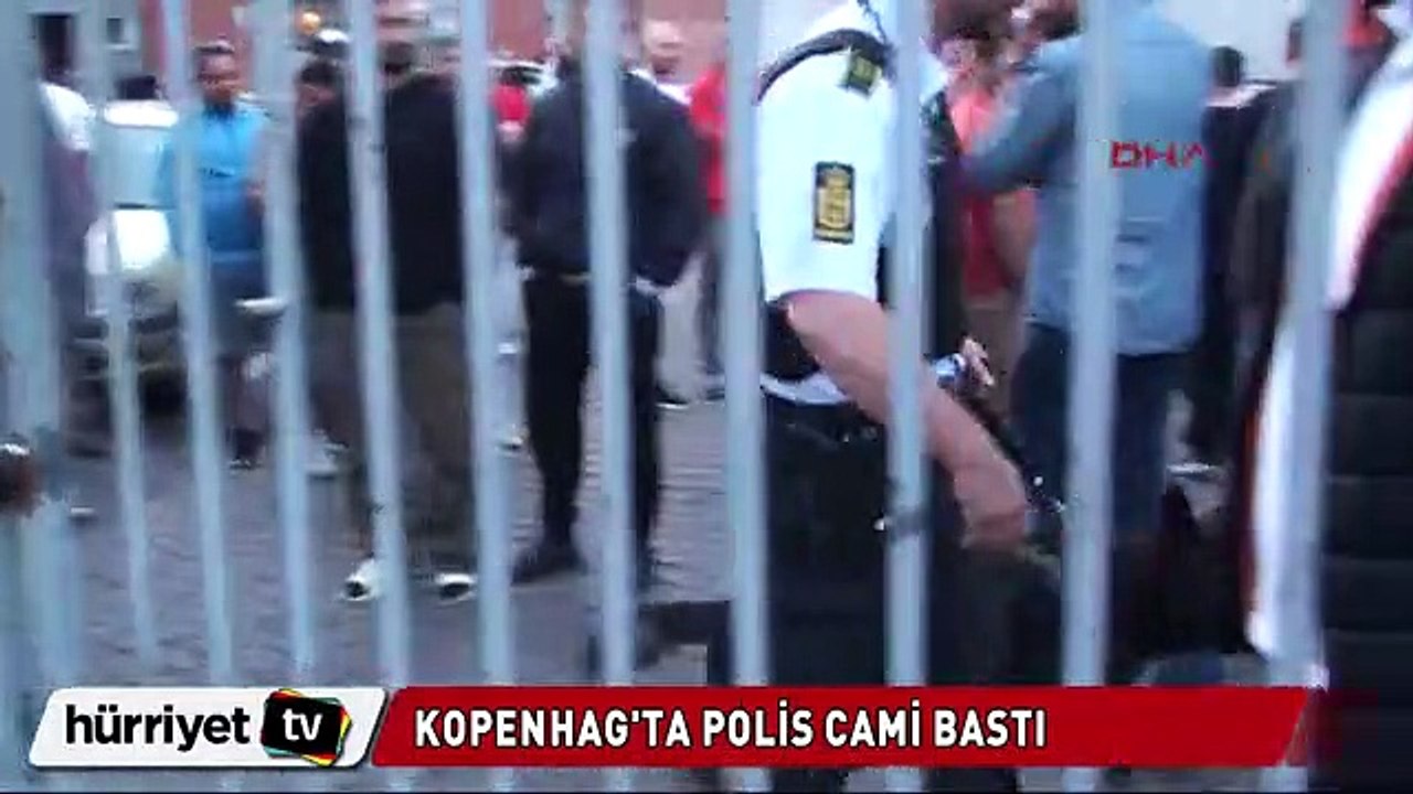Kopenhag'ta polis baskını