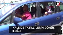 Çanakkale'de tatilcilerin dönüş yoğunluğu