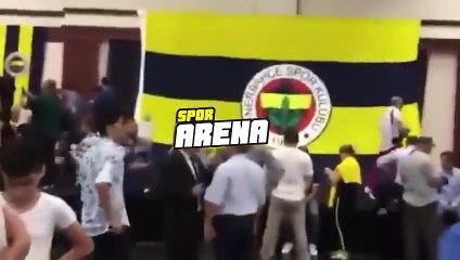 Fenerbahçe bayramlaşma töreninde skandal!
