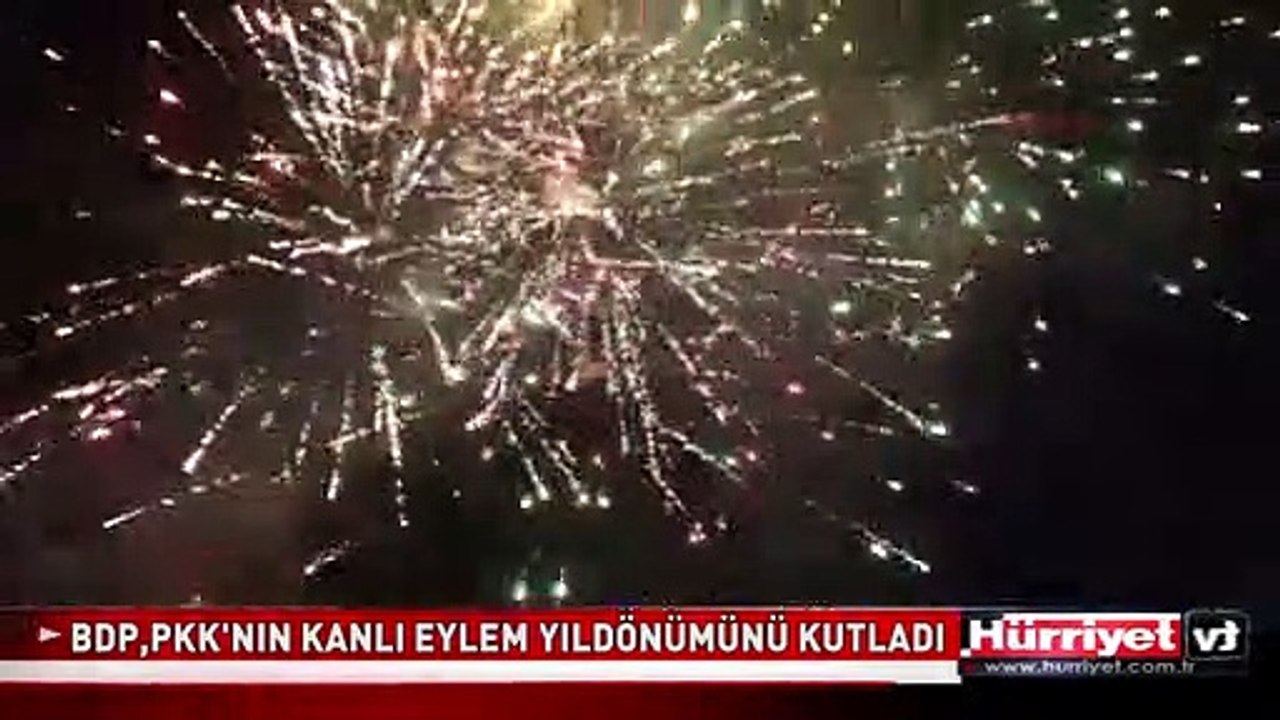 BDP BATMAN'DA PKK'NIN KANLI EYLEM YILDÖNÜMÜNÜ K...