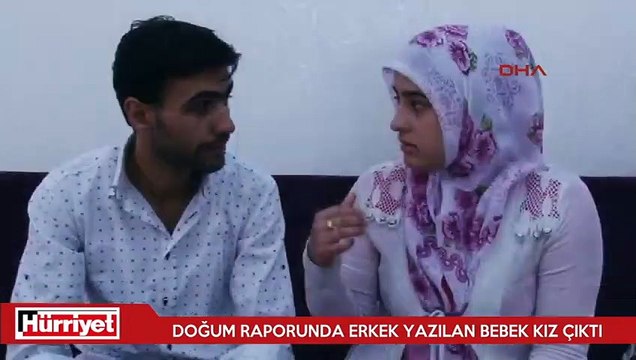 Doğum raporunda ’erkek’ yazılan bebek ’kız’ çıktı!