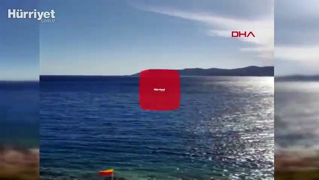 Kaş Belediye Başkanı: Meis'e provokasyon amaçlı dev Yunan bayrağı asıldı