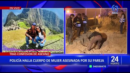 Carabayllo: policía halla cadáver enterrado de española asesinada por su pareja