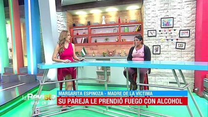 Familia de la mujer, que intentaba separarse de su pareja, pero fue quemada, pide ayuda para gastos médicos