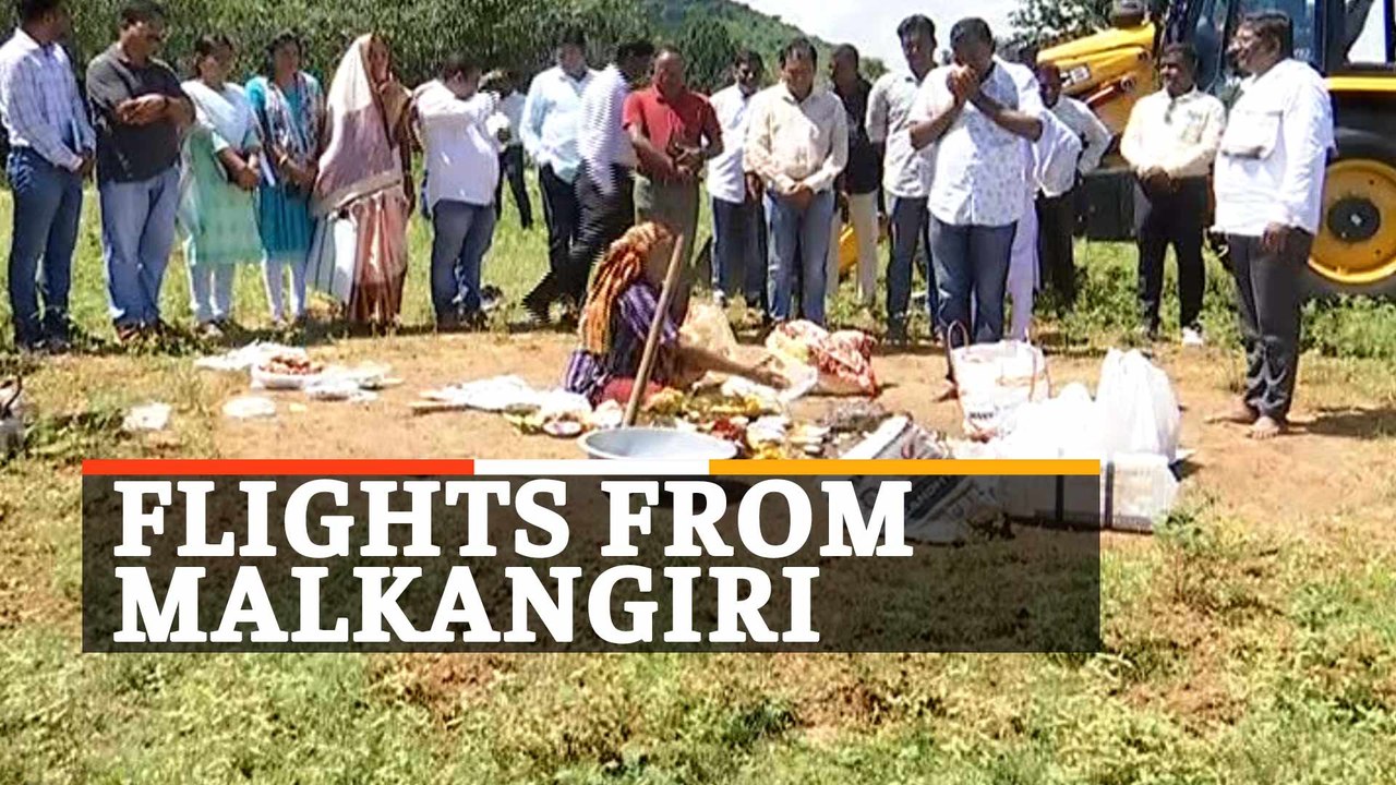 Dream coming true: Process for flight service from Malkangiri takes wings
