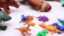 Tyrannosaurus VS Dinosaurs - T-Rex Eat Mini Dinosaur Eggs