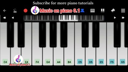 Aisa Des Hai Mera Piano Tutorial DeshBhakti Song | Mobile Piano