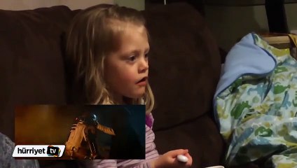 Star Wars izleyen bebeklerden harika tepkiler