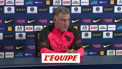 Galtier confiant pour la présence de Messi contre l'OM - Foot - L1 - PSG