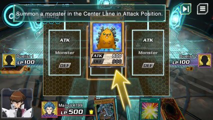 Yu-Gi-Oh! Cross Duel - Tutorial: Activating Spells
