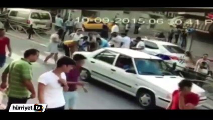 Bebek kazadan kıl payı kurtuldu