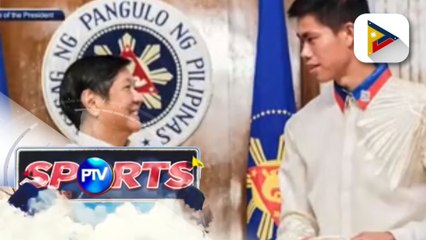 Obiena, binisita si President Ferdinand R. Marcos Jr. sa Malacañang