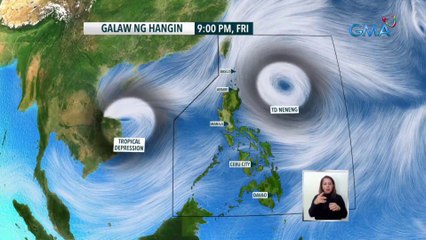 PAGASA: bahagyang lumakas ang Bagyong Neneng habang mabagal na kumikilos sa Philippine Sea | 24 Oras
