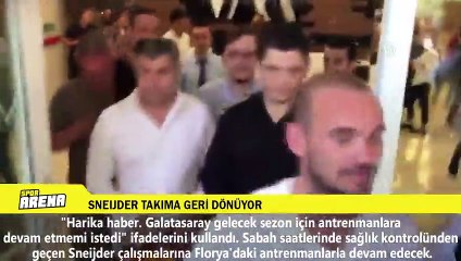 Sağlık kontrolünden geçti, dönüyor...