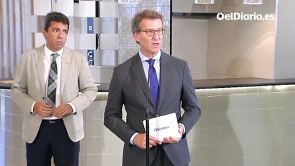 Feijóo evita responder sobre la petición de cárcel a Zaplana "por respeto a la cerámica y el esmalte de Castellón"