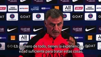 El enfado de Galtier con la prensa