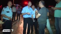 Belediye otobüsüne molotof kokteyli saldırı
