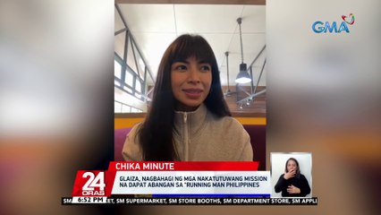 Glaiza de Castro, enjoy sa shooting ng "Running Man Philippines"; grateful daw sa suporta ng mga manonood | 24 Oras