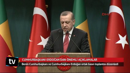 Cumhurbaşkanı Erdoğan'dan önemli açıklamalar