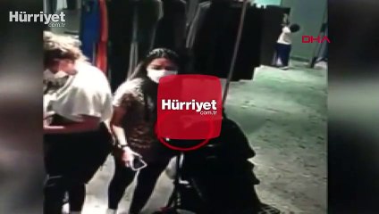 Görüntüler Şişli'den... Bebek arabalarından hırsızlık yapan kişi kamerada