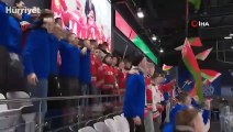 Belarus Devlet Başkanı, corona virüse rağmen hokey maçına çıktı