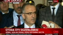 Maliye Bakanı Ağbal'dan ÖTV artışı açıklaması