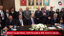 Berat Albayrak, partililerle bir araya geldi