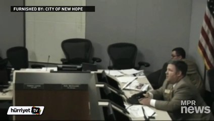 Belediye meclis salonunda çıkan kanlı çatışma böyle görüntülendi