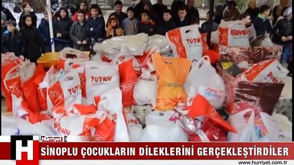 ÇOCUKLAR "BİR DİLEK DE SEN TUT" PROJESİYLE GÜLDÜ