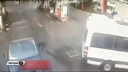 El frenini çekmeyen sürücü faciaya neden olacaktı