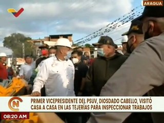 Gobierno Bolivariano supervisó trabajos de rehabilitación en Las Tejerías