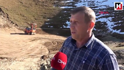 Dipsiz Göl'ün eski haline dönmesi için kar bekleniyor