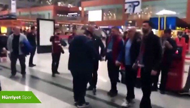 Trabzonspor taraftarı Beşiktaş maçına hazır